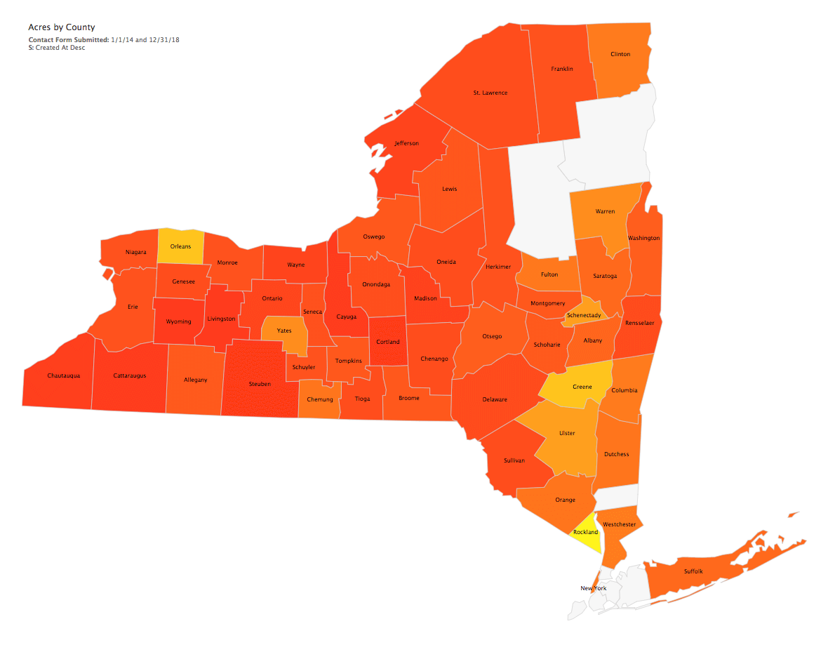 Acres map