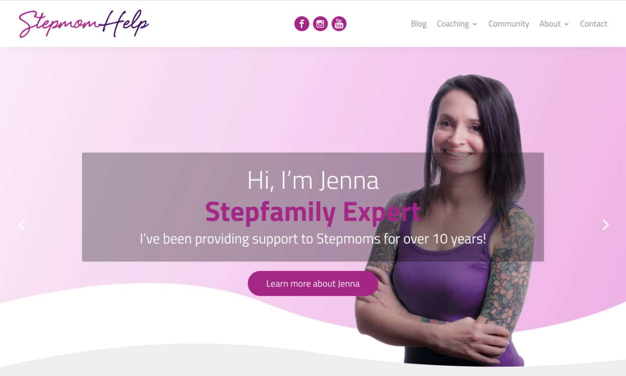 Stepmom Help home page